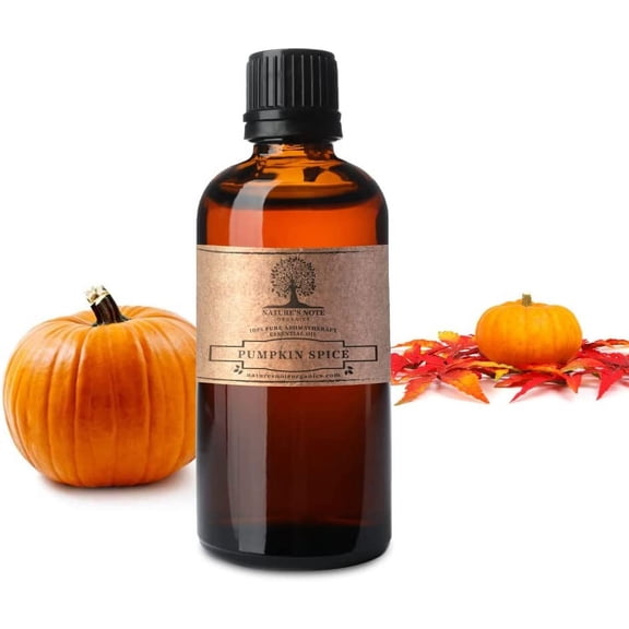 Pumpkin Spice Essential oil - 100% Pure Aromatherapy Grade Essential oil by Nature's Note Organics - 0.3 Fl Oz