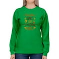 thumbnail image 1 of Pumpkin Spice Everything Nice Sweatshirt Women -Image by Shutterstock, Female Large, 1 of 4
