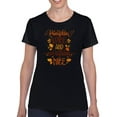 thumbnail image 1 of Pumpkin Spice Everything Nice T-Shirt Women -Image by Shutterstock, Female 5X-Large, 1 of 4