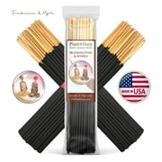Frankincense and Myrrh Incense Sticks 7 Bulk - 1 Bundle 85 to 100 Sticks - Smooth and Clean Long Burn Time, 30 to 45 Minutes.