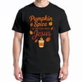 thumbnail image 1 of Pumpkin Spice Is Better With Jesus T-Shirt – Autumn Faith Collection – Spiritual Fall Wear, 1 of 6