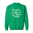thumbnail image 1 of Pumpkin Spice & Jesus Christ Crewneck Sweatshirt, 1 of 3