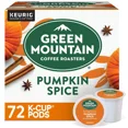 thumbnail image 1 of Green Mountain Coffee, Pumpkin Spice, Light Roast Coffee, 72 K-Cup Pods, 1 of 4