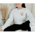 thumbnail image 1 of Pumpkin Spice Latte Fall Embroidered Sweatshirt, 1 of 1