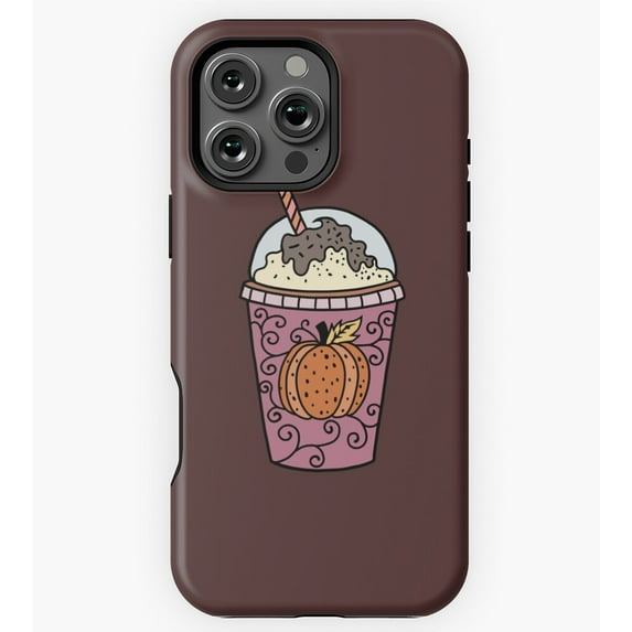 Pumpkin Spice Latte GA7337 Phone Case for iPhone 11 to 17 Pro Max