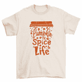 thumbnail image 1 of Pumpkin Spice Life T-Shirt Thanksgiving Fall Drink Tee Men Women, 1 of 2
