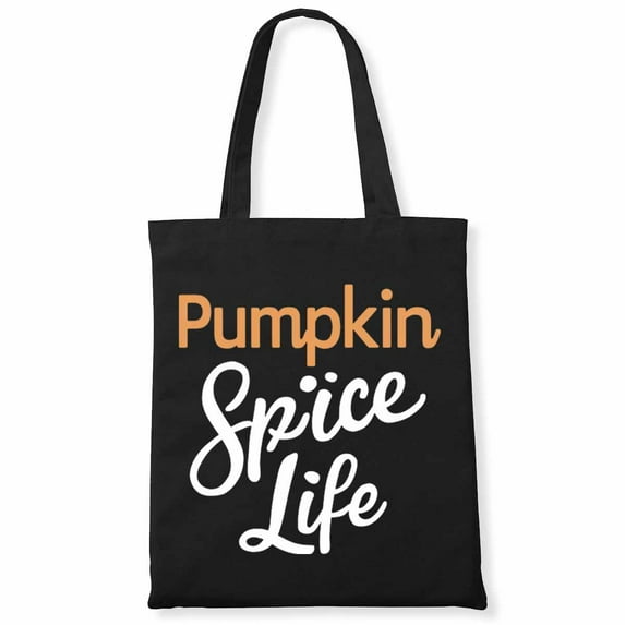 Pumpkin Spice Life Thanksgiving Pumpkin Fall Gift Canvas Bag 1Pc