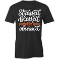 thumbnail image 1 of Pumpkin Spice Obsessed T-Shirt | Cute Autumn Black Tee Gift, 1 of 5
