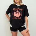 Pumpkin Spice Social Club Coquette Bow Shirt