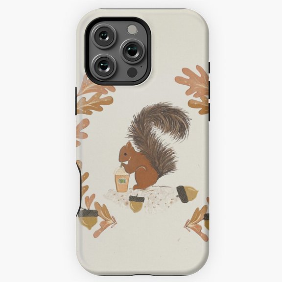 Pumpkin Spice Squirrel Phone Case for iPhone 16 15 14 13 12 11 Pro Max M5906412