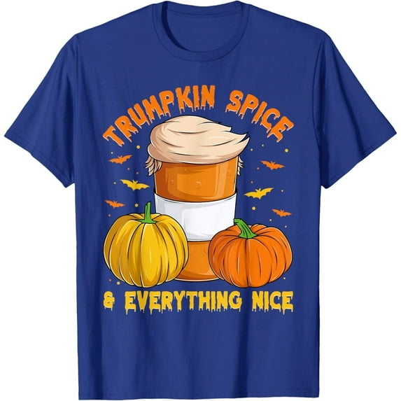 Pumpkin Spice and Everything Nice Funny Halloween Unisex T-Shirt