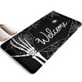 thumbnail image 1 of Pumpkin Spooky Door Mat,Durable Absorbent Halloween Low-Profile Door Mat 17x31.5 Inch Door Mats for Bedroom Living Room, 1 of 4