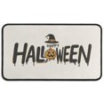 thumbnail image 1 of Pumpkin Spooky Non-Skid Door Mat - Innovative Design 30x17 Inch Happy Halloween Protection Throw Rugs Layered Door Mats for Entryway Porch Entryway Bathroom, 1 of 7