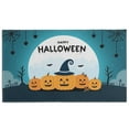 thumbnail image 1 of Pumpkin Spooky Non-Slip Door Mat - Innovative Design x Inch Halloween Pumpkin Ghost Nonskid Throw Rugs Layered Door Mats for Entryway Porch Entryway Kitchen, 1 of 7