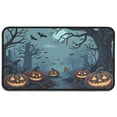thumbnail image 1 of Pumpkin Spooky Non Slip Welcome Mats 30x17 Inch Happy Halloween Protection Throw Rugs Switch Rug for Entryway Porch Entryway Bathroom, 1 of 7