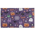 thumbnail image 1 of Pumpkin Spooky No Slip Door Mat - Innovative Design x Inch Happy Halloween Pumpkin Protection Door Mats Layered Door Mats for Entryway Porch Entryway Bathroom, 1 of 7