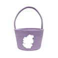 thumbnail image 1 of Pumpkin Storage Basket | Woven Cotton Rope Toy Organizer Bin | Cute Halloween Candy Bowl, Trick or Treat Bag, Boo Gift, Stuffer Filler | Multipurpose Basket with Handles for toddler, baby & Kids, 1 of 4