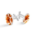 thumbnail image 1 of Pumpkin Stylish Men Cufflink for Dress Shirts, Made of Stainless Steel, for Formal Occasions, 1 of 6