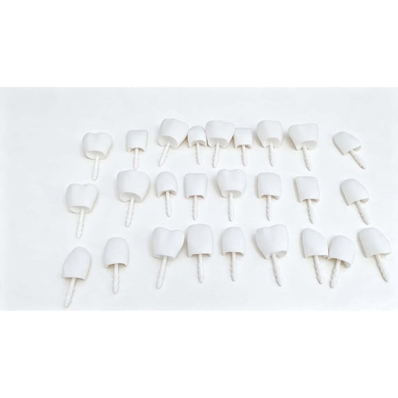 Pumpkin Teeth Halloween Decor, DIY Jack-O'-Lantern Teeth Set for Carving Accessories
