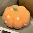 thumbnail image 1 of Pumpkin Throw Pillow, Soft Halloween Cushion Toy, Seasonal Home Decor Accent, Fall Thanksgiving Sofa Decor, Party Living Room Accessory, 1 of 9