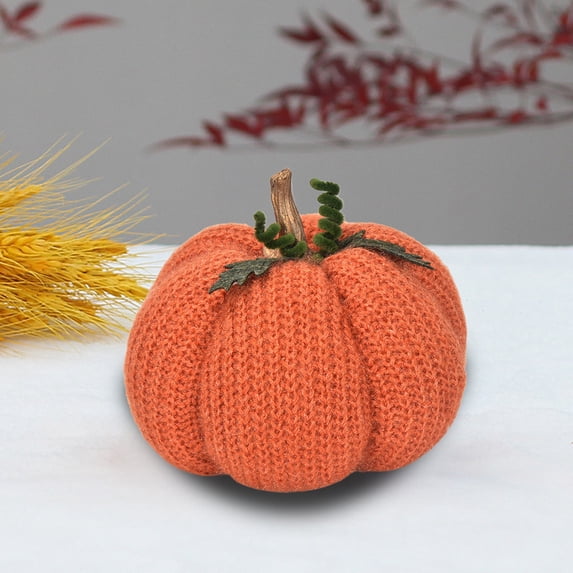 Pumpkin Throw Pillows, Cute Fall Decorative Pumpkin Shaped Cushion for Halloween Thanksgiving Home Decor, Soft Accent Pillow for Sofa Bed Office Party and Seasonal Displays