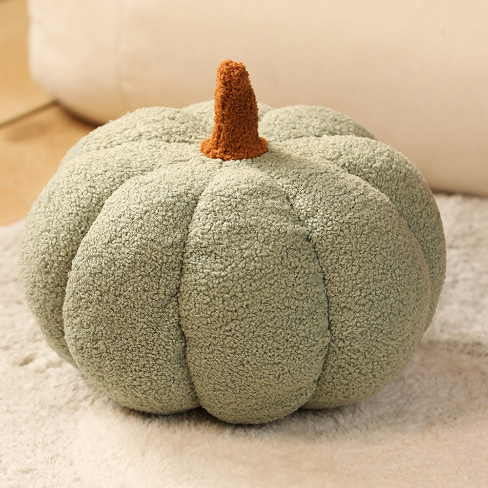Pumpkin Throw Pillows, Happy Halloween Decorative Pumpkin Shaped Pillow