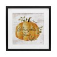 thumbnail image 1 of Stupell Industries Pumpkin Time over Rustic Black Framed Print Under Glass, design by Yass Naffas Designs, 13 x 13, 1 of 10