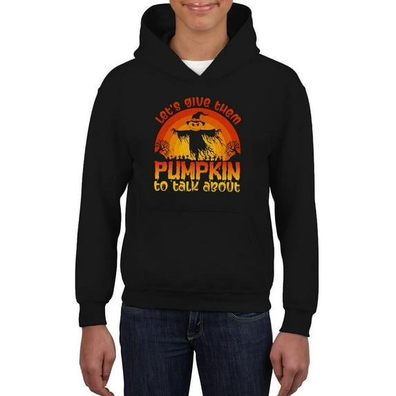 Pumpkin To Talk About Hoodie Juniors -Image by Shutterstock, Medium