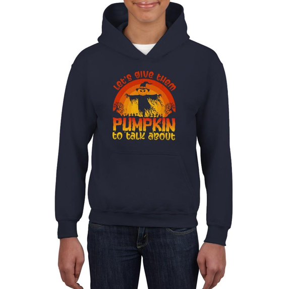 Pumpkin To Talk About Hoodie Juniors -Image by Shutterstock, Small