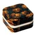 thumbnail image 1 of Pumpkin Travel Portable Square Jewelry Box Earring Necklace Bracelet Holder Organizer Display Case Stand Decorative Box Storage Box, 1 of 6