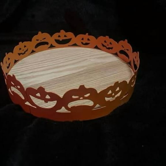 Pumpkin Tray Halloween Orange