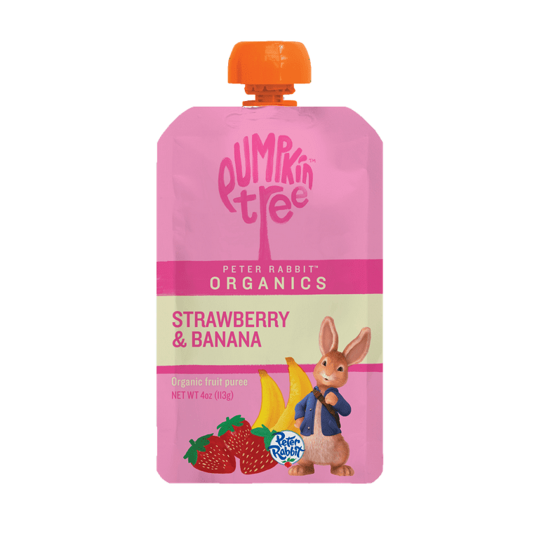 Pumpkin Tree Peter Rabbit Organics Strawberry and Banana