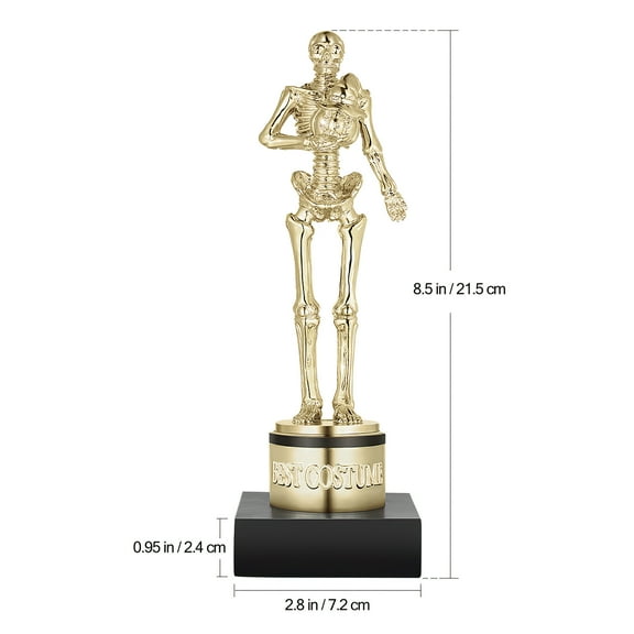 Clispeed Costume Contest Awards Golden Resin 1Pack Trophy