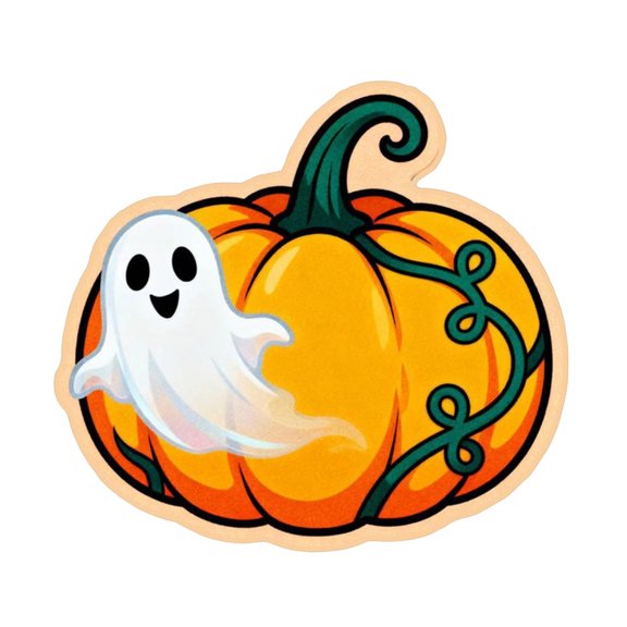 Pumpkin Vehicle Decals, Halloween-Themed Stickers For Cars Trucks Auto Exterior Easy Installation