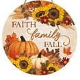thumbnail image 1 of Pumpkin Wooden Welcome Door Hanging Home Window Wall Decoration for Faith Family Fall, Crafted From High-Quality Sturdy Odorless Wood Not Easily Corroded Or Damaged Suitable for, 1 of 4