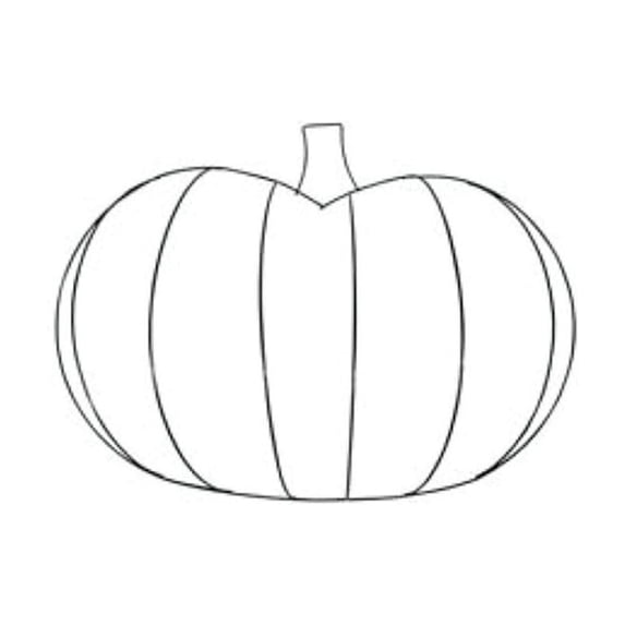 Pumpkin Wreath Frame DIY Metal Wire Form – 11.8" x 9.84" Fall Craft Base for Wreaths Door Decor & Seasonal Displays