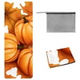 thumbnail image 1 of Pumpkin Yoga Towel with Storage Bag, 72.8"x26.8", Ideal for Yoga, Pilates, Fitness, and More - Yoga Blankets and Gym Towels Included, 1 of 6