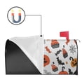 thumbnail image 1 of Pumpkin and Black Cat Pattern Mailbox Cover Magnetic Easy Fit 18x21in Magnetic Mailbox Cover, 1 of 1