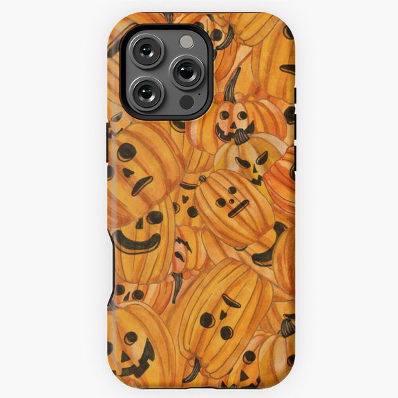 Pumpkin carving collage Phone Case for iPhone 16 15 14 13 12 11 Pro Max M5904942