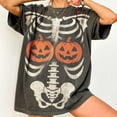thumbnail image 1 of Pumpkin halloween T-shirt, Halloween Shirt, funny halloween Shirt, Retro Halloween Shirt, Spooky Season Shirt, funny Fall TH040614, 1 of 5