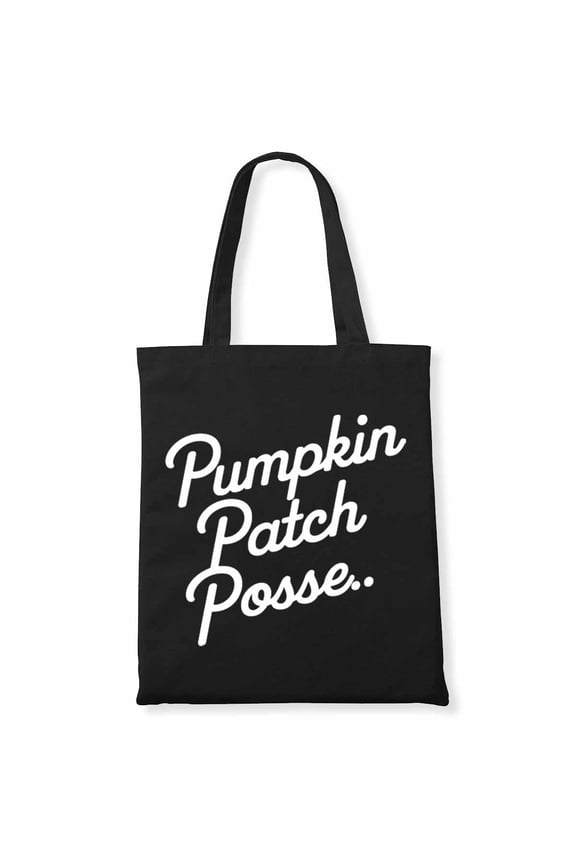 Pumpkin patch posse. Funny Couple Matching Girlfriend Halloween Costumer Canvas Bag 2Pcs