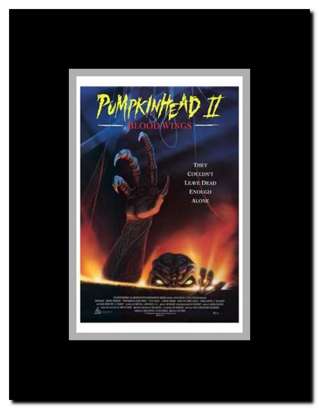 Pumpkinhead 2: Blood Wings Framed Movie Poster