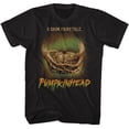thumbnail image 1 of Pumpkinhead Claws Holding A Nasty Pumpkin Black Adult T-Shirt S, 1 of 2