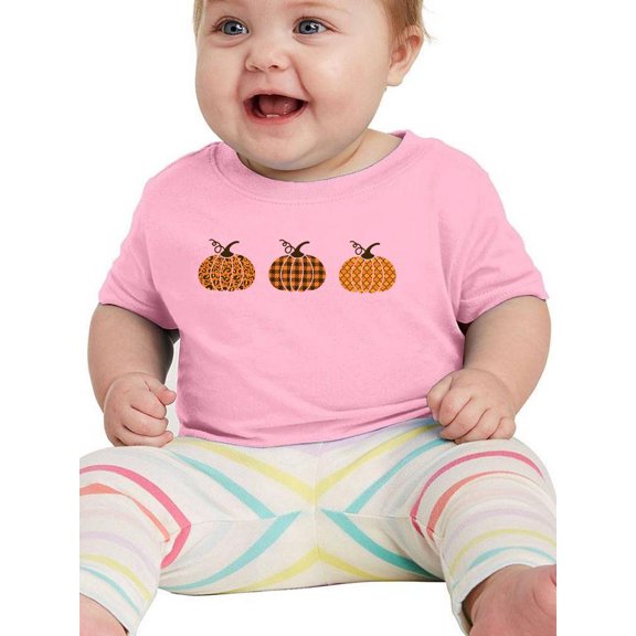 Pumpkins And Patterns T-Shirt Infant -Image by Shutterstock,  18 Months