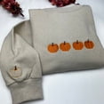 thumbnail image 1 of Pumpkins Fall Embroidered Sweatshirt, 1 of 2