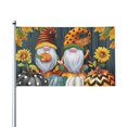 thumbnail image 1 of Pumpkins Gnomes sunflower Garden Flag Home Garden Flag Banner Breeze Banner Sign Flags For Home Decor 3x5 Ft, 1 of 8