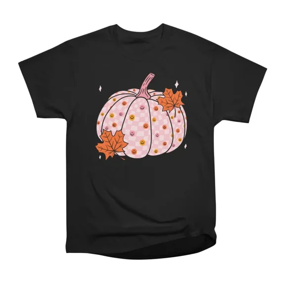 Pumpkins Make Me Happy T-Shirt Tee Gift For Him Merch For Her Apparel For Friend