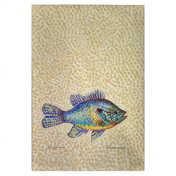 Pumpkinseed Fish Guest Towel