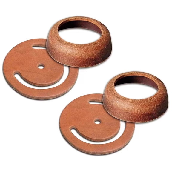 Pumps PU Leather Pitcher Pump Repair Kit Leather Lower Valve Leather & Cup for Pitcher Spout Pump 2 Sets