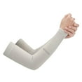 thumbnail image 1 of Pumxq Soft Arm Sleeves, UV Sun Protection Cooling Compression Arm Covers for Outdoor Work, Sports, Men & Women Gray One Size, 1 of 2